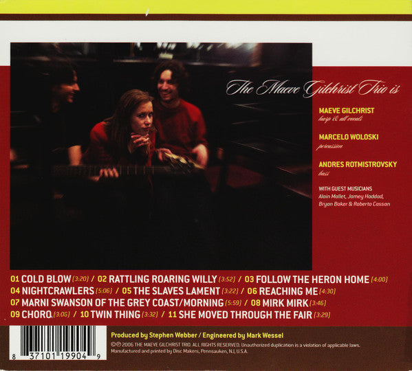 The Maeve Gilchrist Trio : Reaching Me (CD, Album)