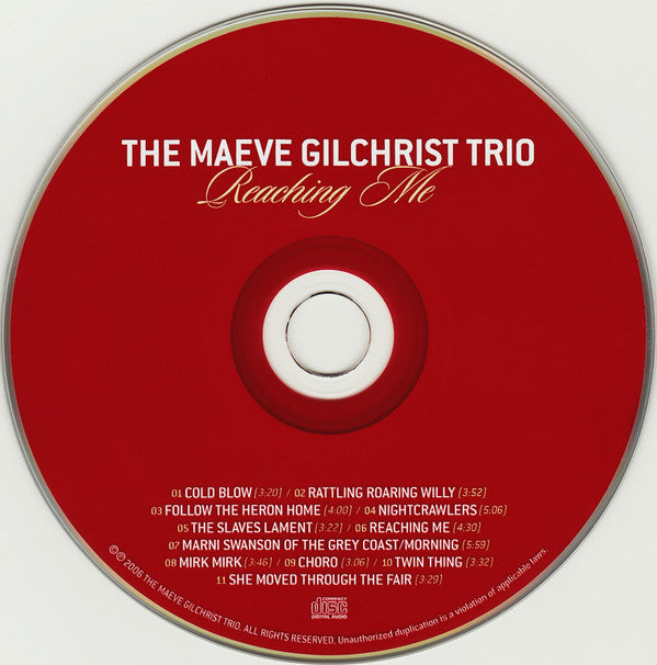The Maeve Gilchrist Trio : Reaching Me (CD, Album)