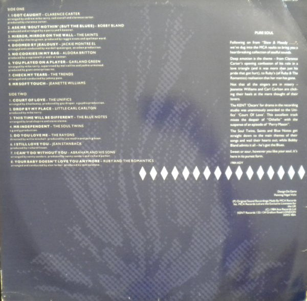 Various : Pure Soul (LP, Comp)