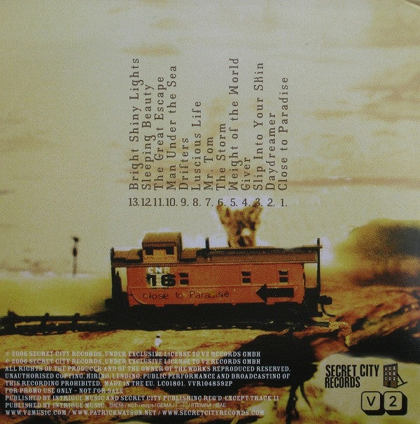 Patrick Watson (2) : Close To Paradise (CD, Album, Promo)