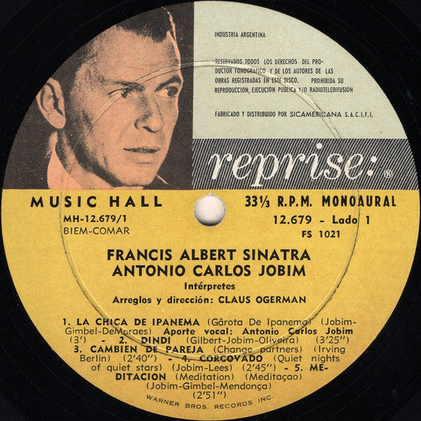 Frank Sinatra - Antonio Carlos Jobim : Francis Albert Sinatra - Antonio Carlos Jobim, Intérpretes (LP, Album)