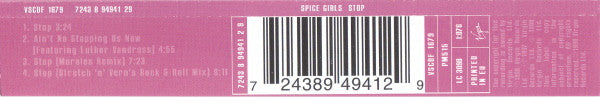 Spice Girls : Stop (CD, Single)