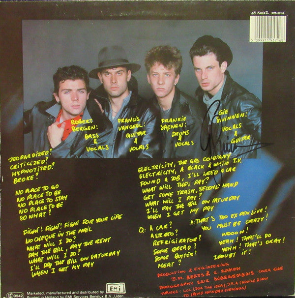 The Scabs : No Pay Today (Extended Version) (12", Maxi)