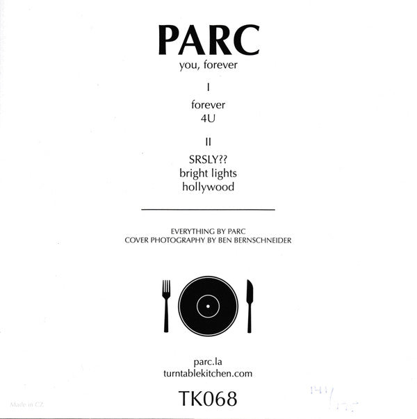 PARC (4) : You, Forever (7", EP, Ltd, Num, Bab)