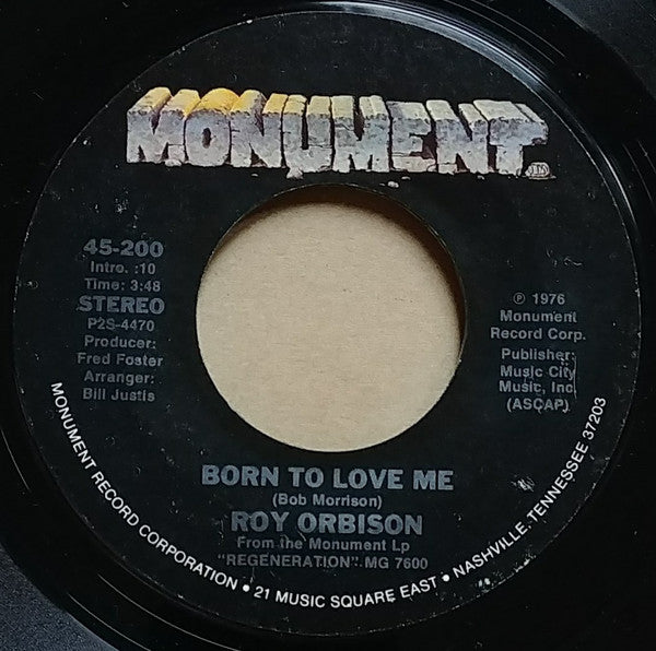 Roy Orbison : (I'm A) Southern Man (7")