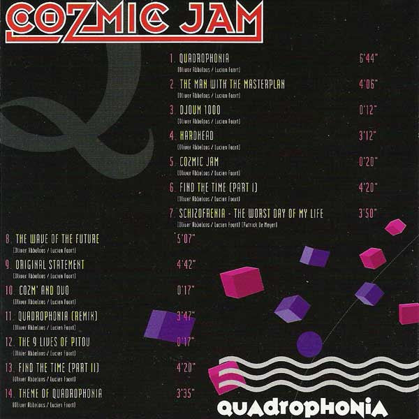 Quadrophonia : Cozmic Jam (CD, Album)
