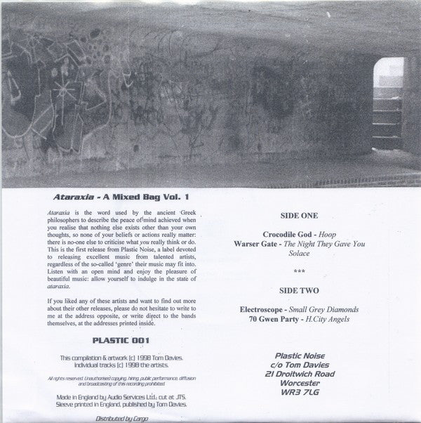 Various : Ataraxia (7", EP, Comp, Ltd, Num)