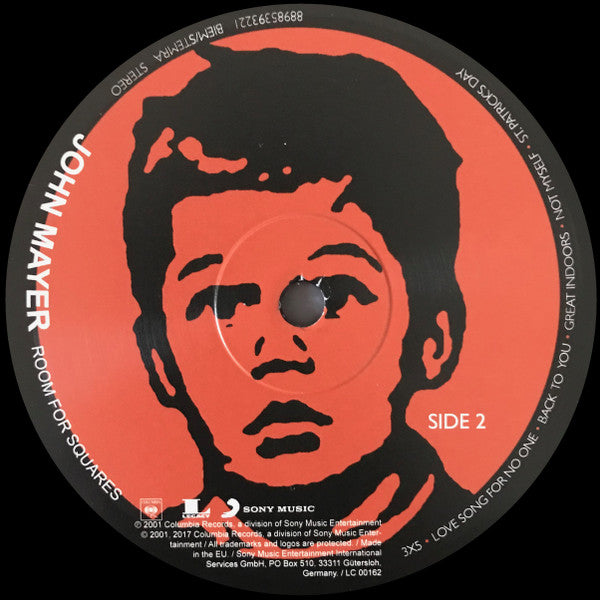 John Mayer : Room For Squares (LP, Album, RE, 180)