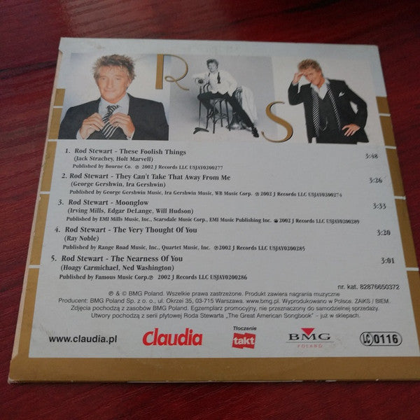 Rod Stewart : The Great American Songbook (Największe Przeboje) (CD, Promo, Smplr)