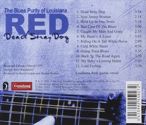 Louisiana Red : Dead Stray Dog (CD, Album, RE)