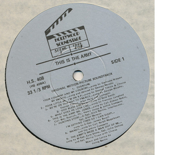Irving Berlin : This Is The Army (LP)