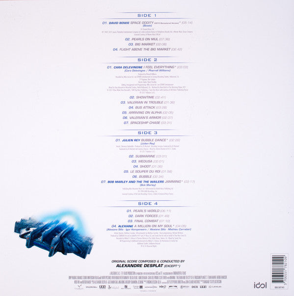 Alexandre Desplat : Valerian And The City Of A Thousand Planets (Original Score) (2xLP, Album, S/Edition, Whi)