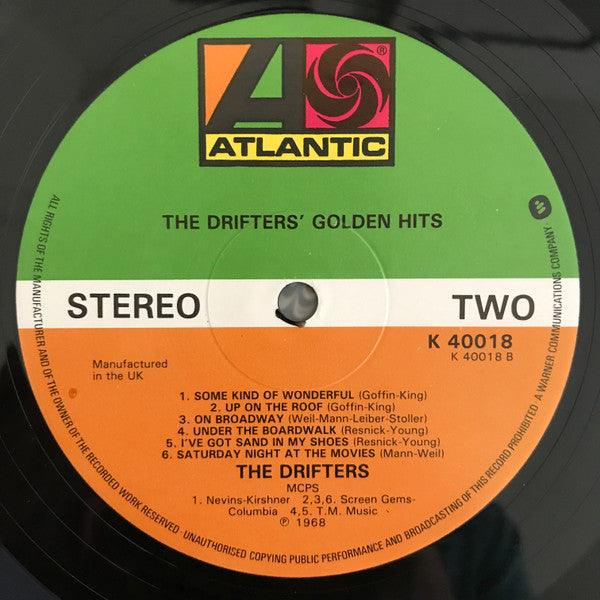 The Drifters : The Drifters' Golden Hits (LP, Comp, RE)