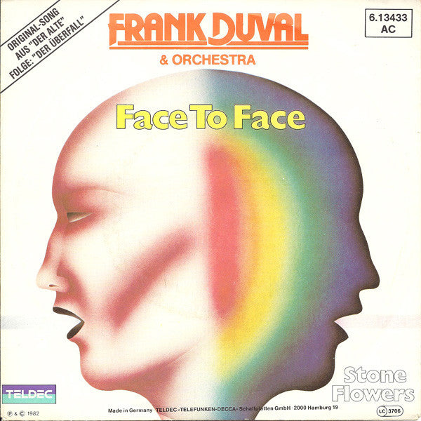 Frank Duval & Orchestra : Face To Face (7", Single)