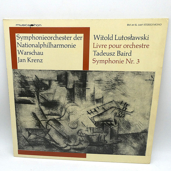 Witold Lutoslawski / Tadeusz Baird : Livre Pour Orchestre / Symphony No.3 (LP, RE)