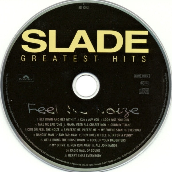 Slade : Greatest Hits (Feel The Noize) (CD, Comp, RM, PMD)