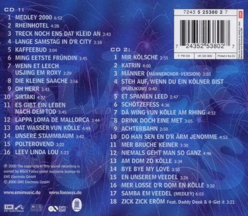 Bläck Fööss : 30 Jahre Bläck Fööss - Live In Der Kölnarena - Silvester 2000 (2xCD, Comp, Liv)