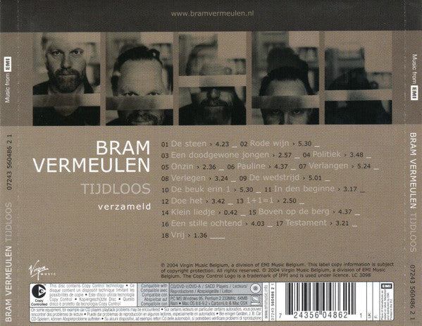 Bram Vermeulen : Tijdloos - Verzameld (CD, Comp)