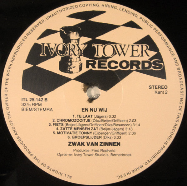 Zwak Van Zinnen : En Nu Wij........ (LP, Album)