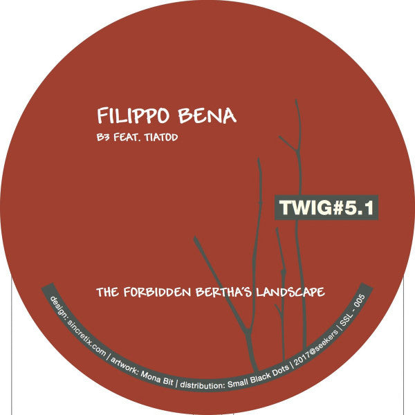 Filippo Bena : The Forbidden Bertha's Landscape EP (12", EP)