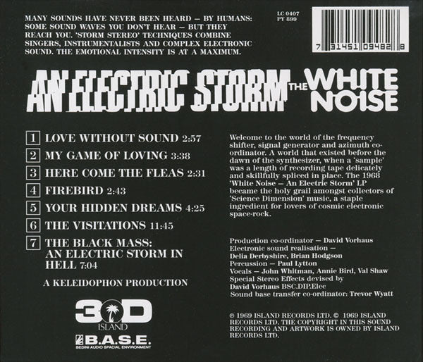 White Noise : An Electric Storm (CD, Album, RE)