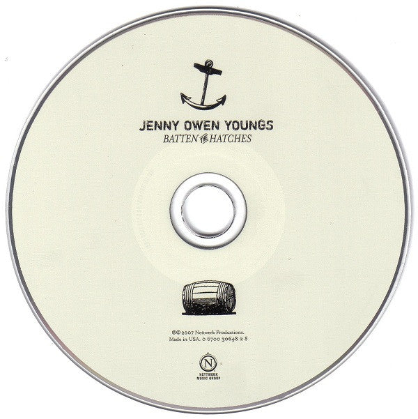 Jenny Owen Youngs : Batten The Hatches (CD, Album)