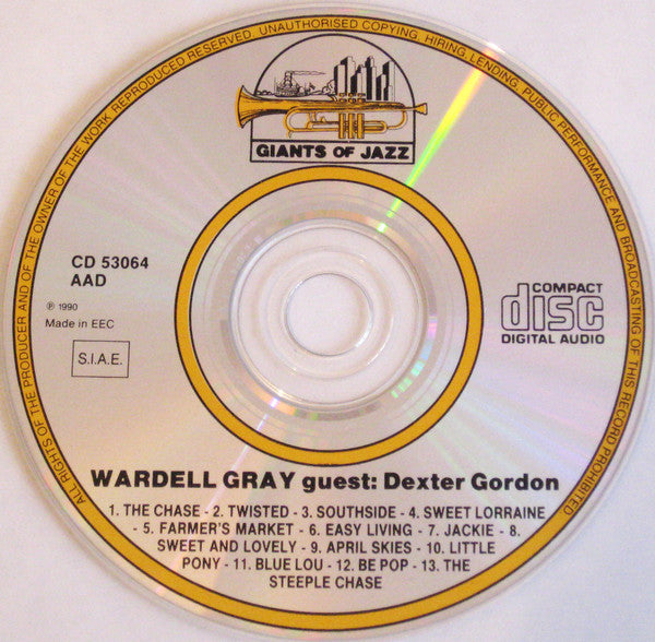 Wardell Gray Guest: Dexter Gordon : The Chase (CD, Comp, RP)