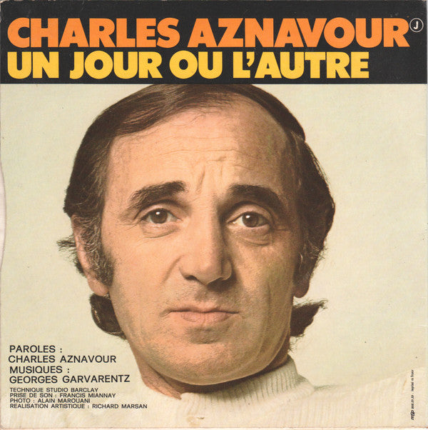 Charles Aznavour : Nous Irons À Vérone (7", Ora)