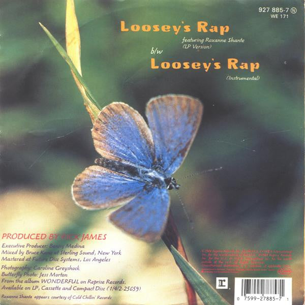 Rick James Featuring Roxanne Shanté : Loosey's Rap (7", Single)