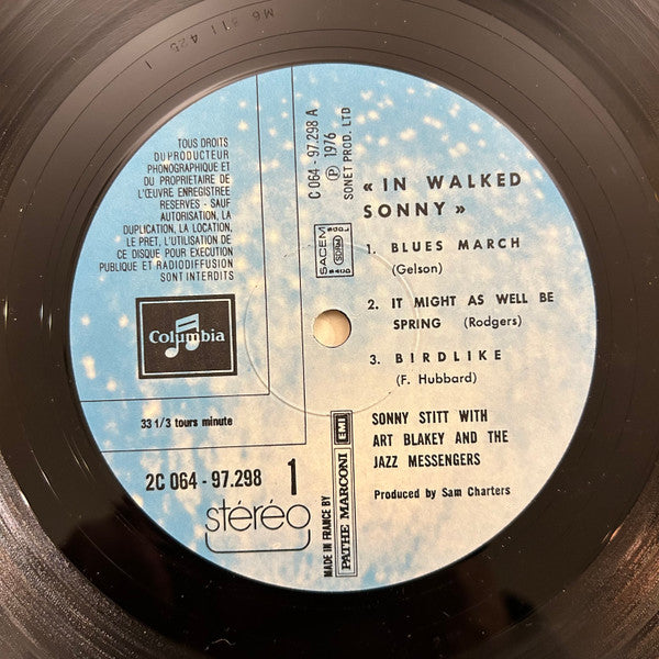 Sonny Stitt, Art Blakey & The Jazz Messengers : In Walked Sonny (LP, Album)