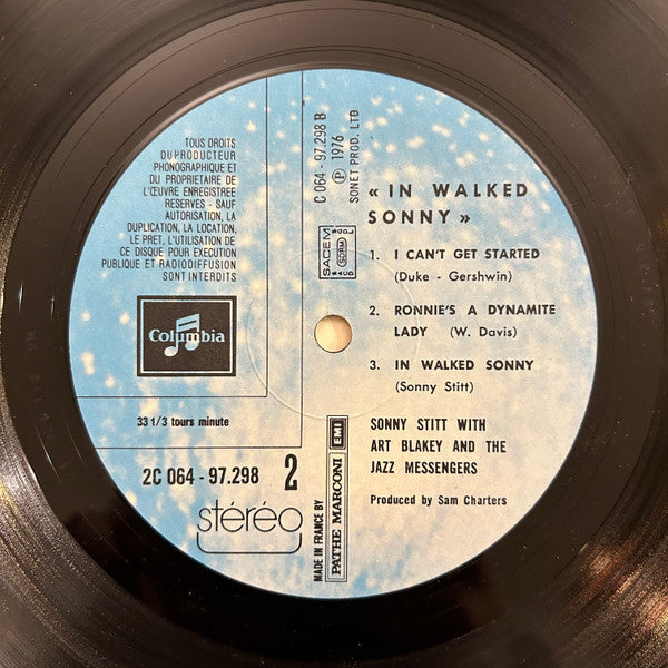 Sonny Stitt, Art Blakey & The Jazz Messengers : In Walked Sonny (LP, Album)