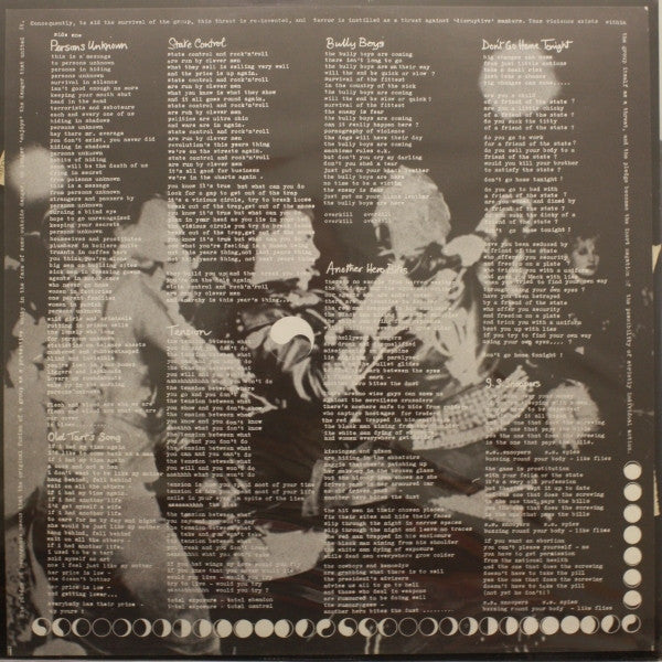 Poison Girls : Total Exposure (Live) (LP, Album, Cle)