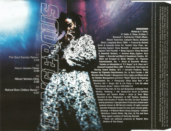 Busta Rhymes : Dangerous (CD, Maxi)