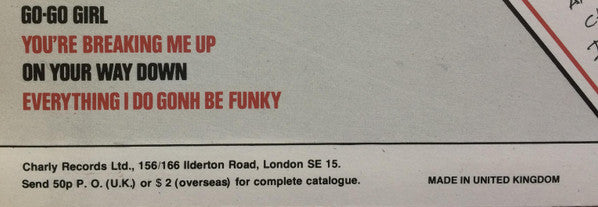 Lee Dorsey : Gonh Be Funky (LP, Comp, RP, Ild)