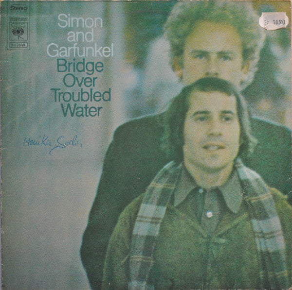 Simon & Garfunkel : Bridge Over Troubled Water (LP, Album, RE)