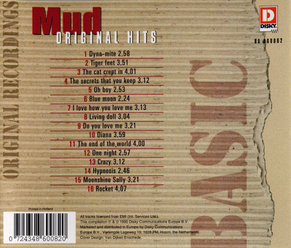 Mud : Original Hits (CD, Comp)