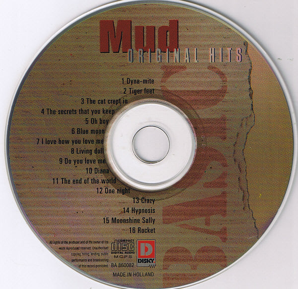 Mud : Original Hits (CD, Comp)