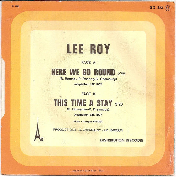 Lee Roy (10) : Here We Go Round (7")