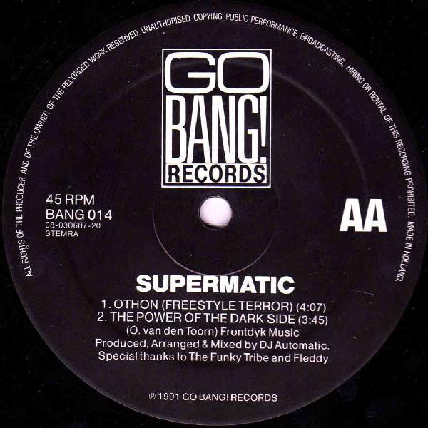 Supermatic : Open Your Mind / Othon (12")