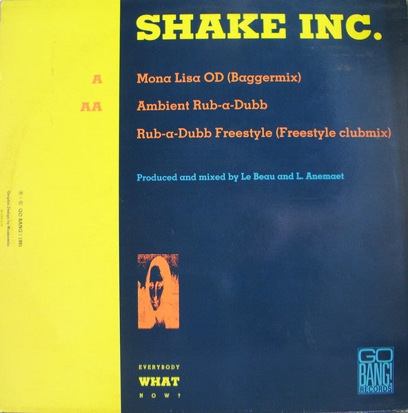 Shake Inc. : Mona Lisa OD (12")