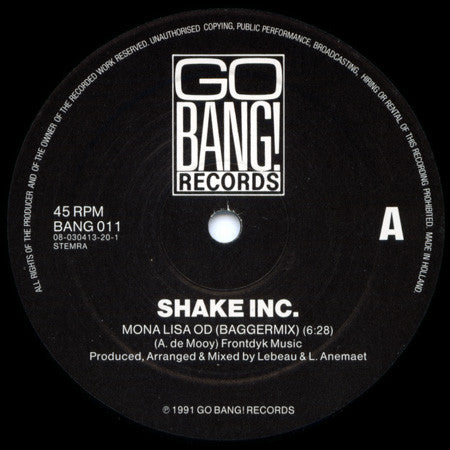 Shake Inc. : Mona Lisa OD (12")