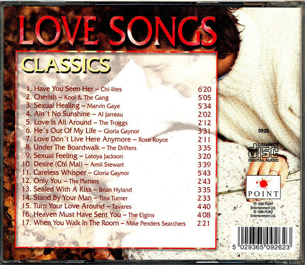 Various : Love Songs Classics (CD, Comp, Club)