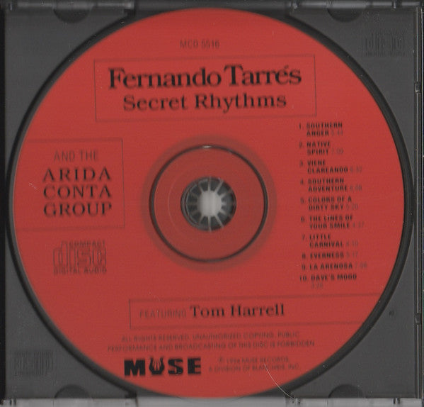 Fernando Tarrés Featuring Tom Harrell And Arida Conta Group : Secret Rhythms (CD, Album)