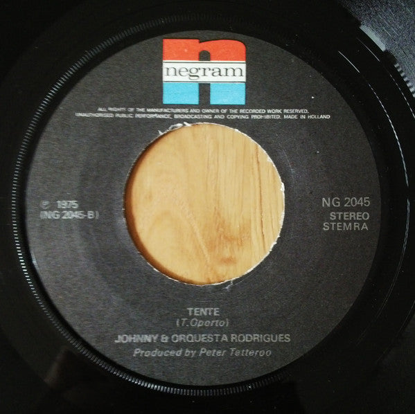 Johnny & Orquesta Rodrigues : Mariquinha (7", Single)