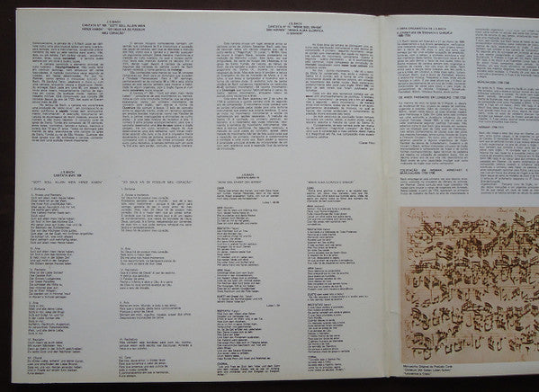 Michel Corboz, Gertrud Mersiovsky : Concerto de Mariana II – Tricentenário Bach (2xLP, Album, Gat)