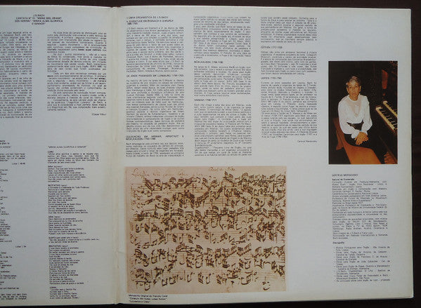 Michel Corboz, Gertrud Mersiovsky : Concerto de Mariana II – Tricentenário Bach (2xLP, Album, Gat)