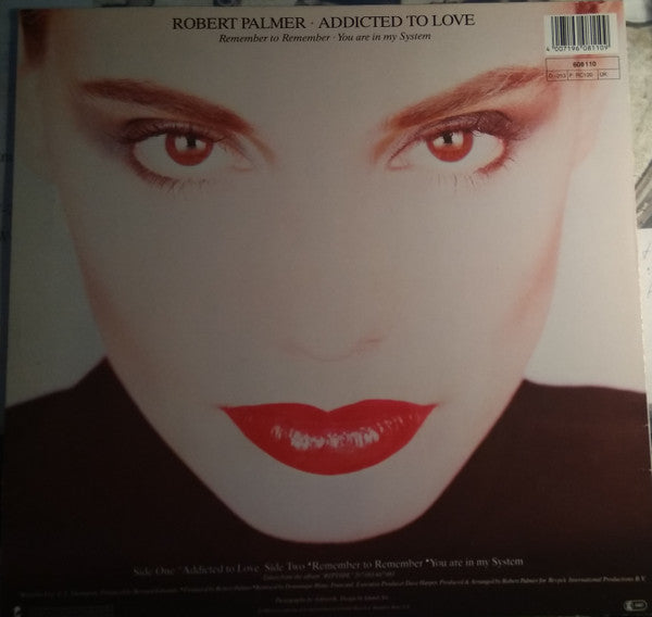 Robert Palmer : Addicted To Love (12", Maxi)