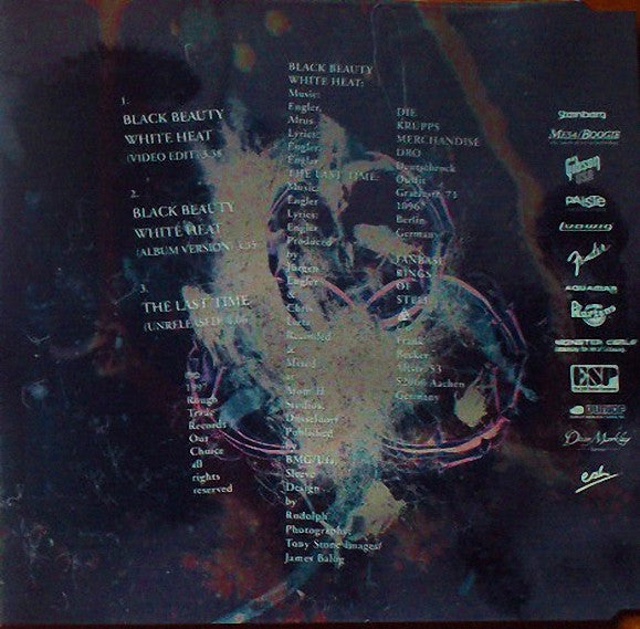 Die Krupps : Black Beauty White Heat (CD, Single)