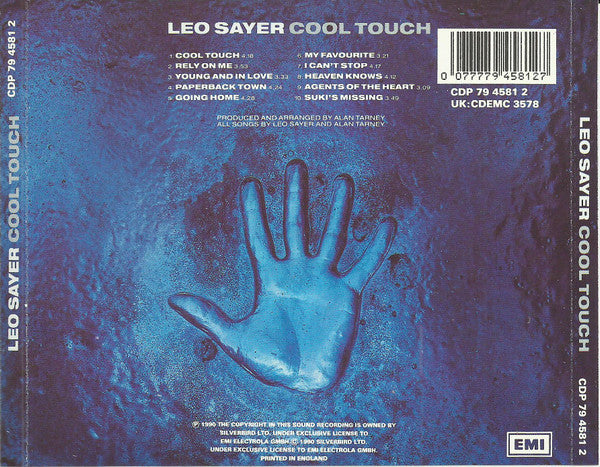 Leo Sayer : Cool Touch (CD, Album)