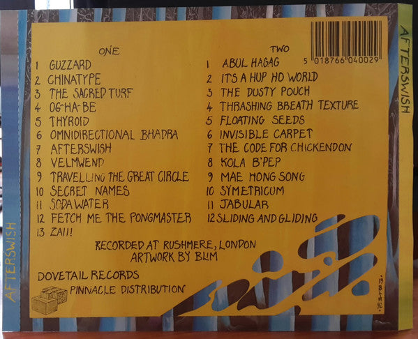 Ozric Tentacles : Afterswish (2xCD, Comp, Fat)